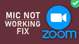 Zoom  How To Fix Microphone Not Working  Windows 10 [upl. by Greenwood]