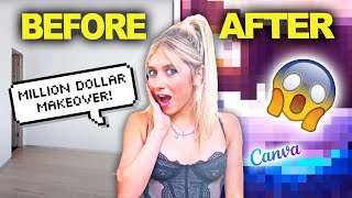 Elliana Walmsley Gets EXTREME ROOM Makeover 😱 You Wont Believe Transformation  Hollywire [upl. by Aluap]