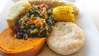 Jamaican Callaloo And Saltfish Recipe [upl. by Nadual12]