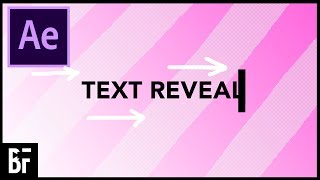 Text Reveal Animation  After Effects [upl. by Nhguavad595]