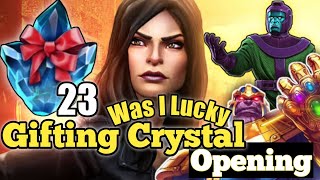 23 Banquet GIFTING Crystal Opening  2022 Gifting Event  mcoc  Marvel Contest Of Champions [upl. by Mayce]