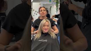 Major blonde hair makeover hairtransformation blondehair [upl. by Aillemac]