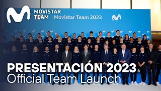 MovistarTeam2023 Presentación Oficial [upl. by Annodal]