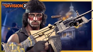 PESTILENCE BUILD IS 500 MORE RAMBO WITH GOLDEN BULLET THE DIVISION 2 SEASON 11 EXOTIC LMG [upl. by Lobell]