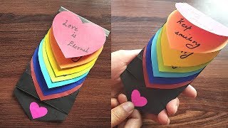 Easy and Beautiful Popup Birthday Gift Ideas DIY Paper gift card  Handmade Birthday Card [upl. by Bara]