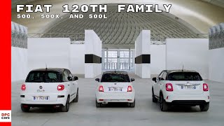 2019 Fiat 500 500X and 500L 120th Family [upl. by Nevi]