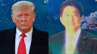 Video tưởng nhớ tình bạn Donald Trump và Shinzo Abe [upl. by Clapper]