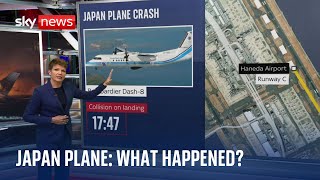 Japan plane crash What happened [upl. by Yla]