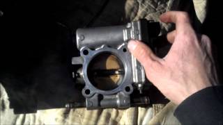 EGR Valve amp TubeThrottle Body Cleaning  2001 Isuzu Rodeo [upl. by Ama]