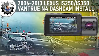 Vantrue N4 Dashcam Install [upl. by Adamik]