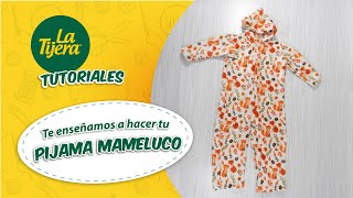 Tutorial Pijama Mameluco para Niño [upl. by Rea]