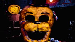 Golden Freddy Jumpscare  Five Nights at Freddys 2  4K 60 FPS [upl. by Nylhsa426]