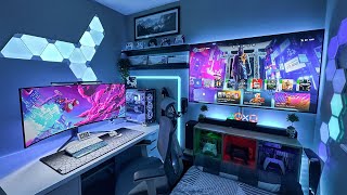 Gaming Setup  Room Tour  2023  Ultimate Small Room Setup [upl. by Afira]