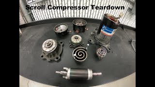 Copeland Scroll Compressor Teardown [upl. by Anitnauq]