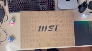 MSI GF63 Thin 2023 Unboxing [upl. by Brosine]