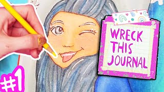 Wreck This Journal  Episode 1 Keri Smith [upl. by Norehs]