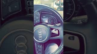 Audi A4s designated key area “ vehicle not recognizing key to start vehicle “ fob battery is low [upl. by Strohben]