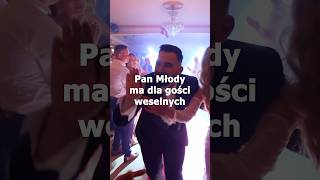 Dobry wieczór Polska Vixa na weselu Pauliny i Kuby 🔥🔥🔥 weddingvibes party viralvideo [upl. by Marsh]