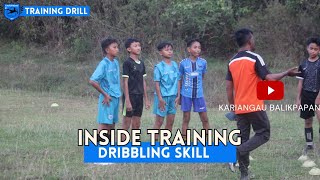 Dribbling Skill Latihan SSB Kariangau Balikpapan [upl. by Ennaharas]