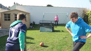 GARDEN FOOTBALL CHALLENGES [upl. by Huberto602]