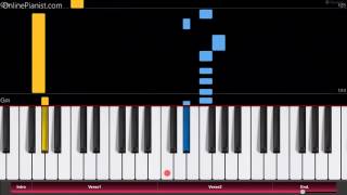 Marian Hill  Down  EASY Piano Tutorial  How to play Down on piano [upl. by Aurelea]