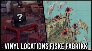 All Vinyl Spawn Locations on Fiske Fabrikk  Vigor [upl. by Hyps]