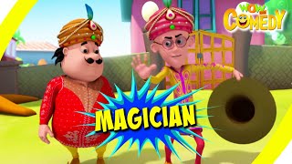 Motu Patlu EP19A  Magician  Funny Videos For Kids  Wow Kidz Comedy [upl. by Eyahc103]