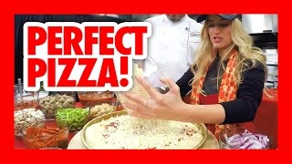 How to make a perfect pizza iJPizza  iJustine Cooking [upl. by Sabas581]