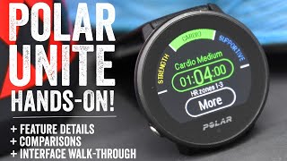 Polar Unite Fitness Watch Handson FeaturesTestExplainer [upl. by Flanagan]