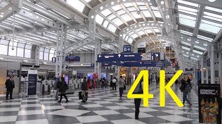 A 4K Video Tour of Chicago OHare International Airport ORD Terminals 13 [upl. by Prent]