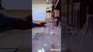 Making artificial milk 🥛 with the help of sodium thiosulfate and dilute hydrochloric acid🧪🧪 [upl. by Airtemad]