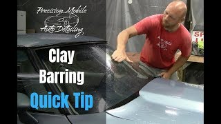 How To Clay bar Your Car Windows [upl. by O'Rourke]