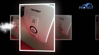 TeckNet Wireless Door Bell Chime Kit with LED Light Review [upl. by Boswell]