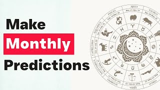 How to make Monthly Predictions  Simple Technique [upl. by Elsa421]