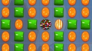 Candy Crush  CRAZY GREEN amp ORANGE CANDIES COMBO [upl. by Bria]