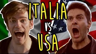 ITALIA VS USA  LE DIFFERENZE  iPantellas [upl. by Vernier]