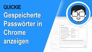 Gespeicherte Passwörter in Chrome anzeigen [upl. by Susy]