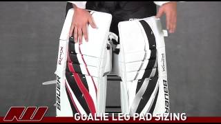 Goalie Leg Pad Sizing [upl. by Ellennej]