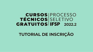 Tutorial inscrição  como realizar [upl. by Taub968]