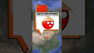 Countries That Love amp Hate Philippines 🇵🇭 youtubeshorts [upl. by Dudden]