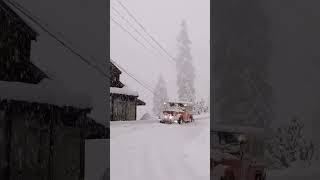 Snow fall  jagran neelum valley ajk  Red Fairy Baboonvally [upl. by Sesiom]