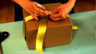 How to Tie a Bow with Ribbon  Paper Source [upl. by Anthe]