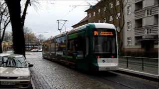 Zusammenschnitt der Potsdamer Straßenbahn im Januar  mit Variobahn [upl. by Buke251]