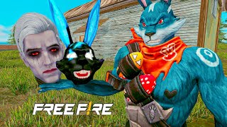 The bunny FIGHT 🔥 3D FREE FIRE ANIMATION VIDEO [upl. by Sorvats]