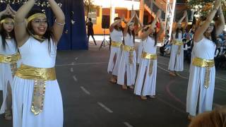 Baile egipcio en la escuela Camilo Henriquez [upl. by Strepphon220]