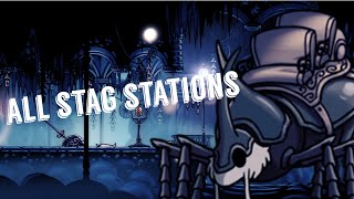 Hollow KnightAll Stag Station Locations [upl. by Egroeg]