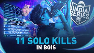 BGIS 11 SOLO KILL  JONATHAN IS BACK  BGMI [upl. by Laszlo]