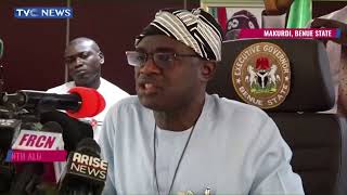 Gov Of Benue Alia Orders Suspension Of Delegates Congress [upl. by Britton18]