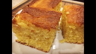 Easy Sweet Lemon Corn Cake4K [upl. by Seften]