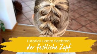 Tutorial Haare flechten der festliche Zopf  JAKOO [upl. by Hokanson]